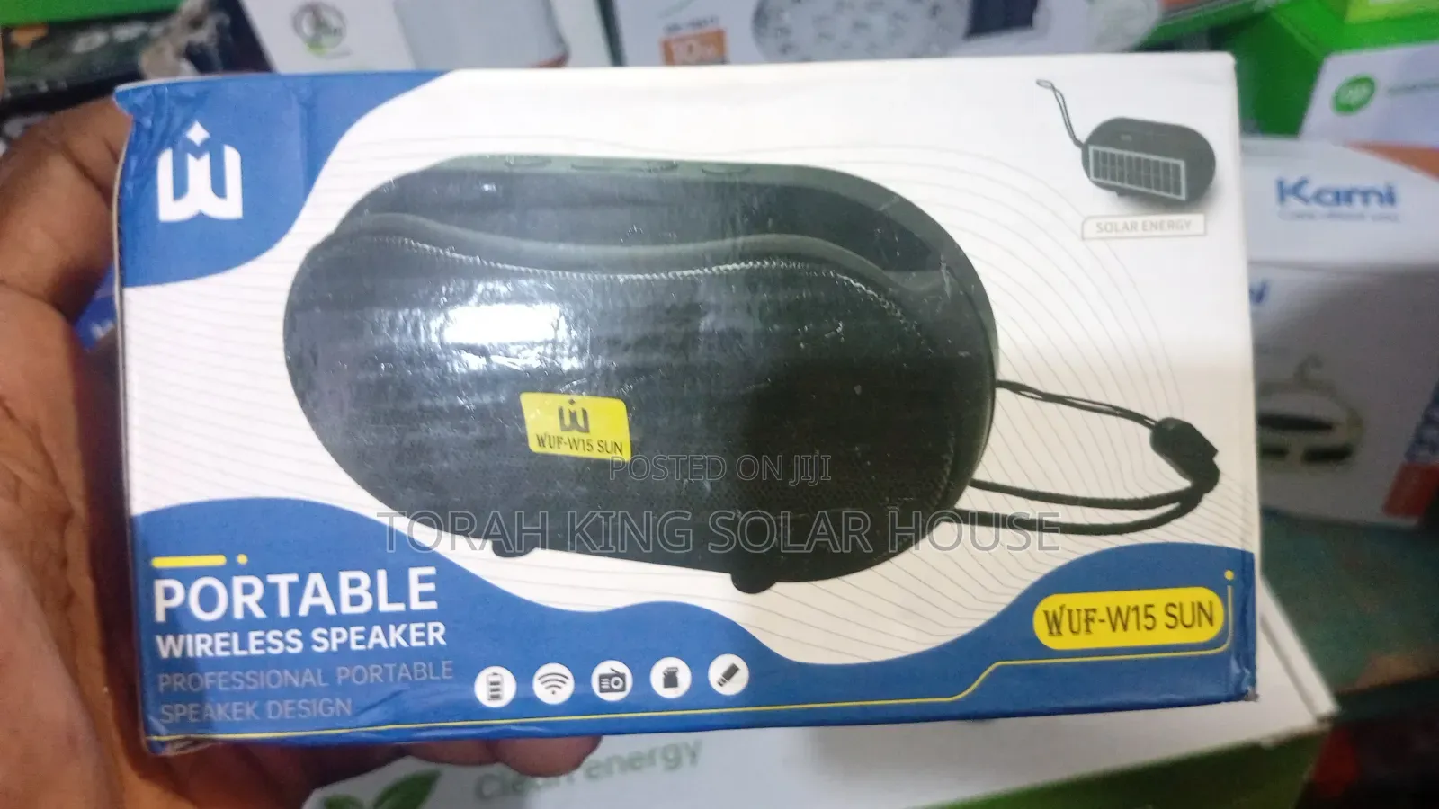 Portable Affordable Solar Bluetooth Speaker