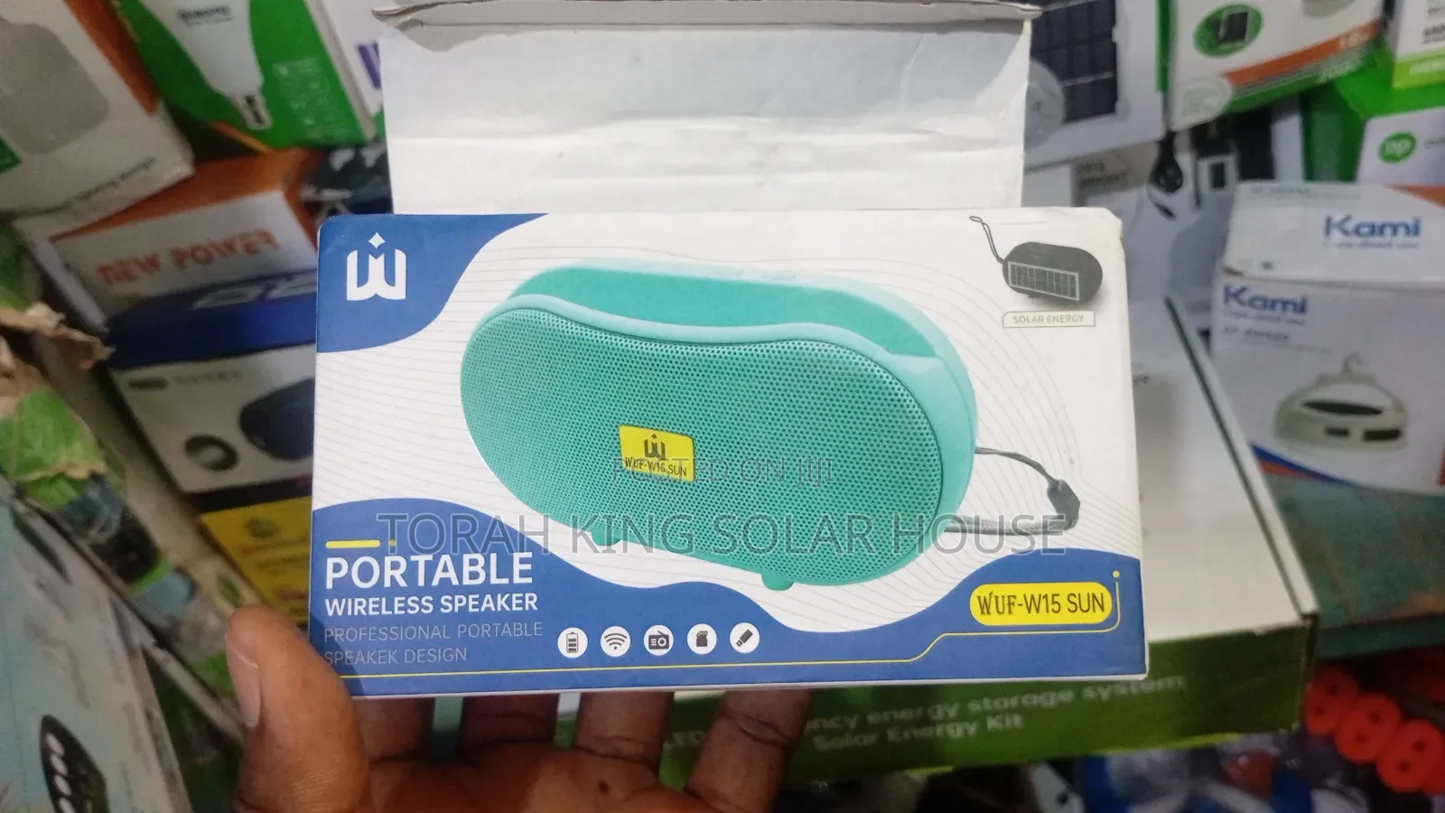Portable Affordable Solar Bluetooth Speaker