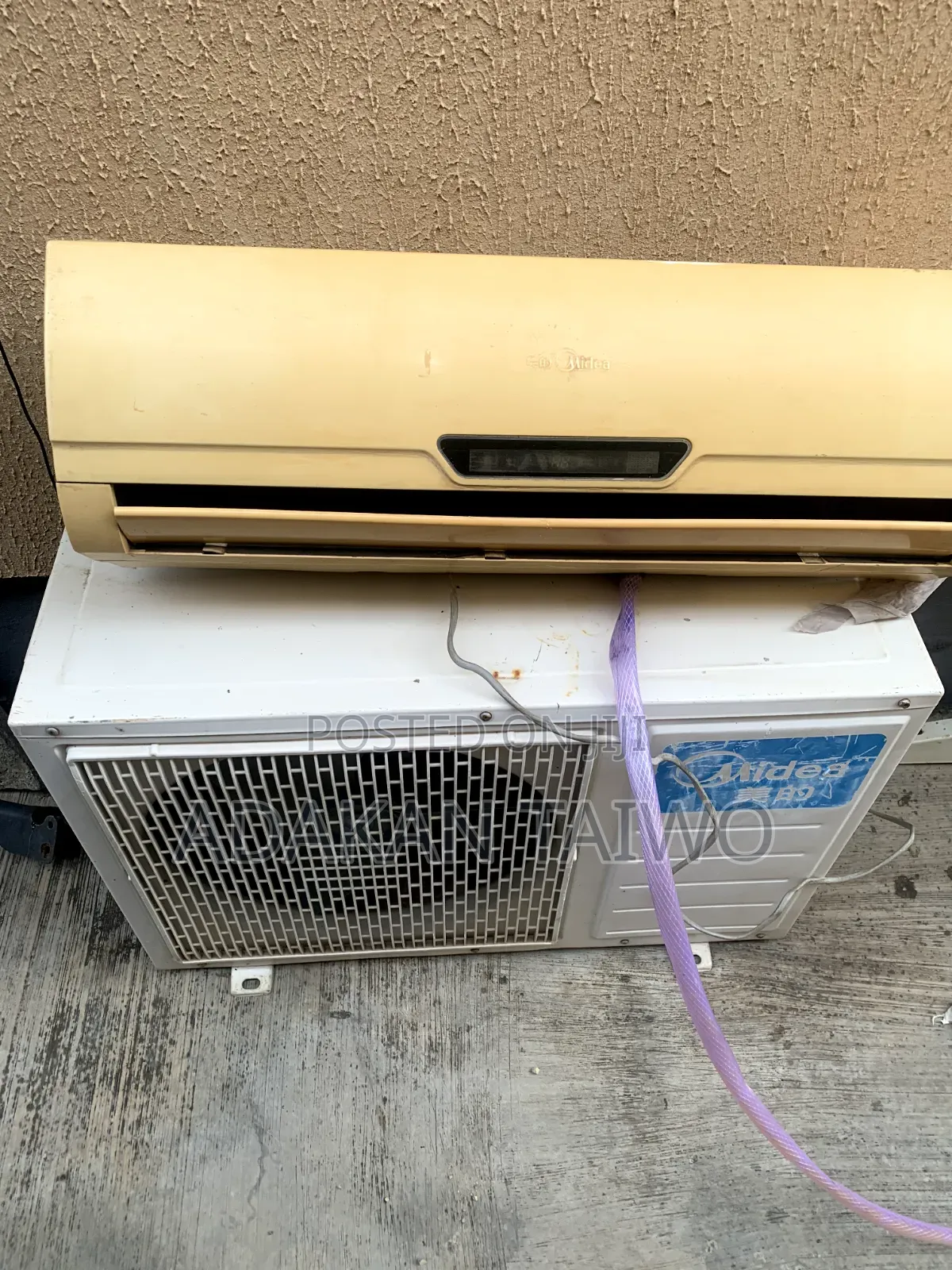 1.5 HP Split Midea Airconditioner