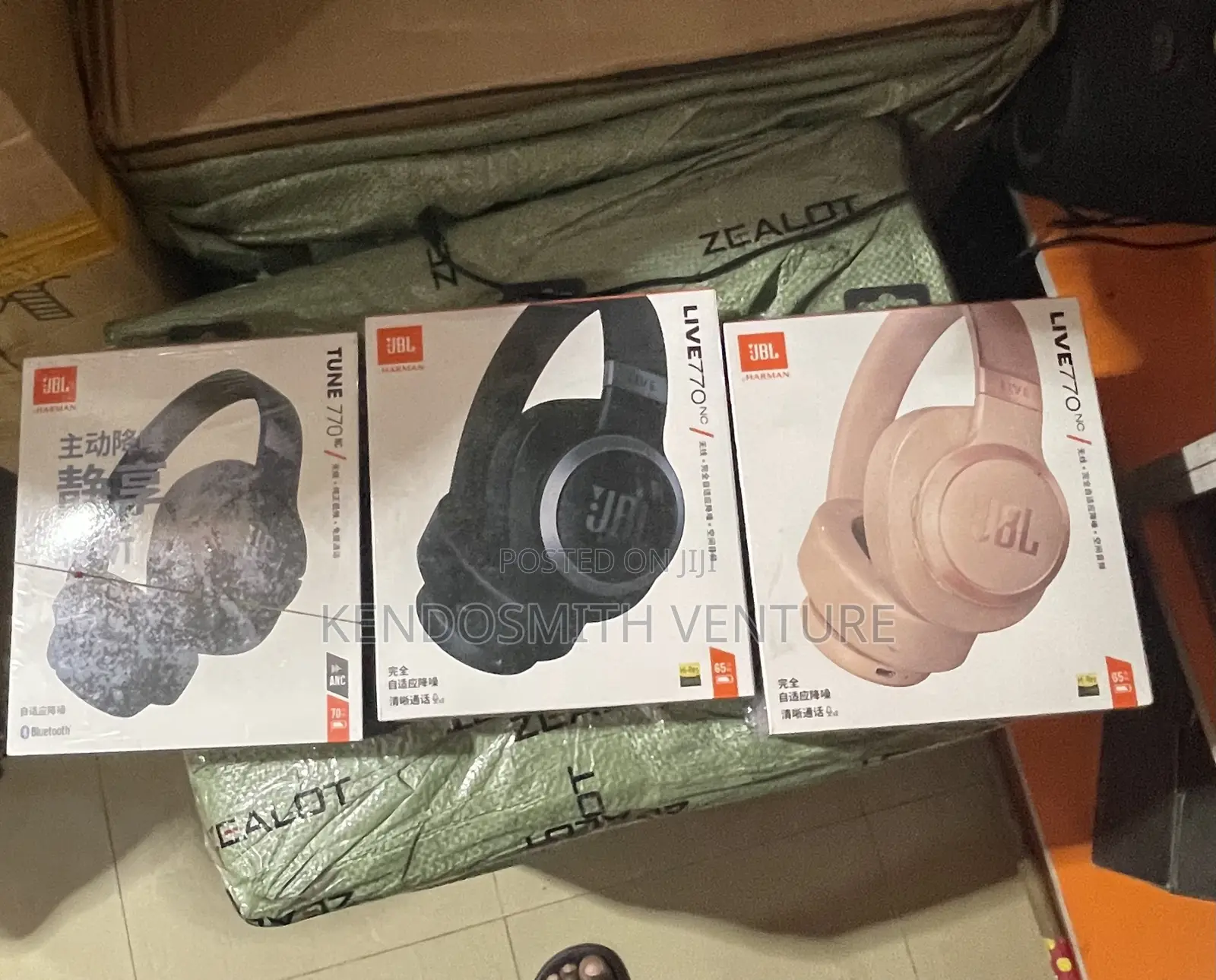 JBL Live 770NC Wireless Headphones With Noise Cancelling