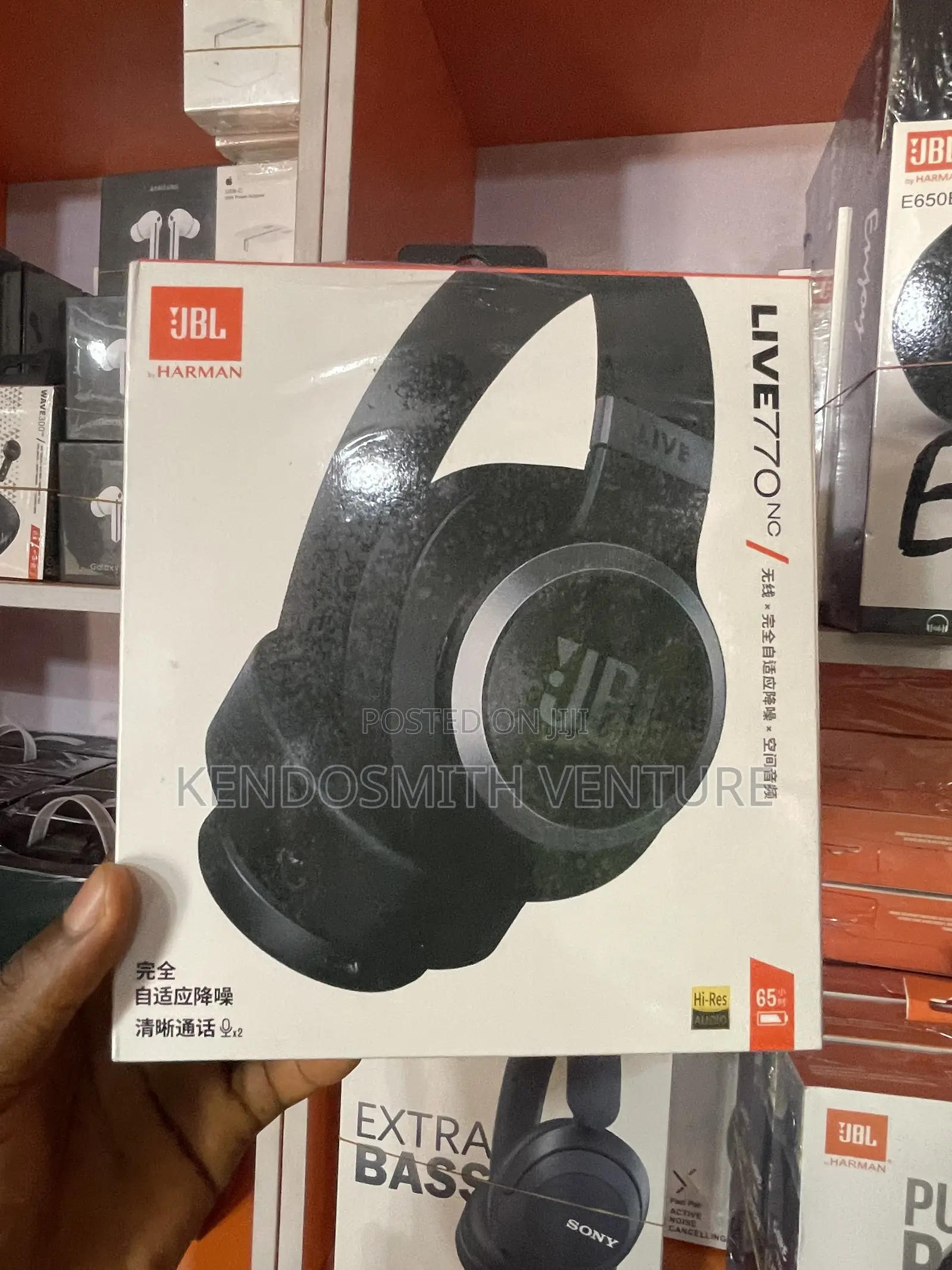 JBL Live 770NC Wireless Headphones With Noise Cancelling