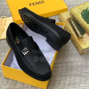 Fendi Leather Loafers