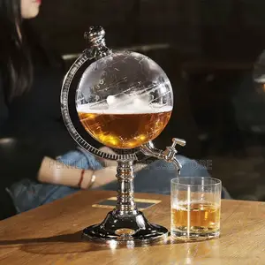 Vintage Premium Glass Barrel Dispenser