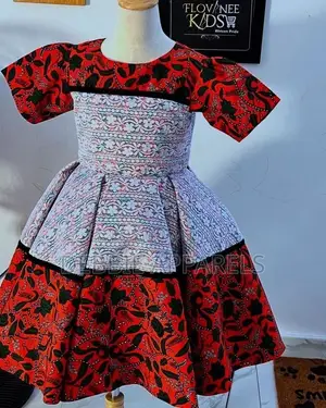 Ankara Kiddies Dress
