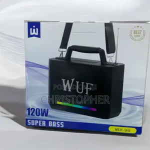 WUF Wuf-W9 Deep Powerful Bass Subwoofer Soundbox 120w Wireless