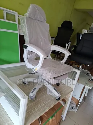 Executive Ergonomic Office Chair With Headrest & Footrest