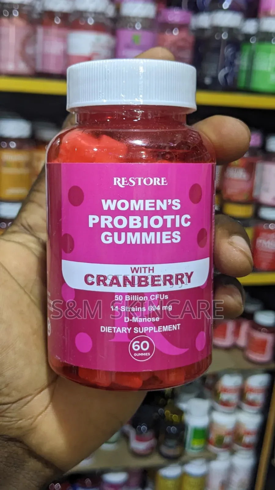 Restore Women's Probiotic Gummies With Cranberry