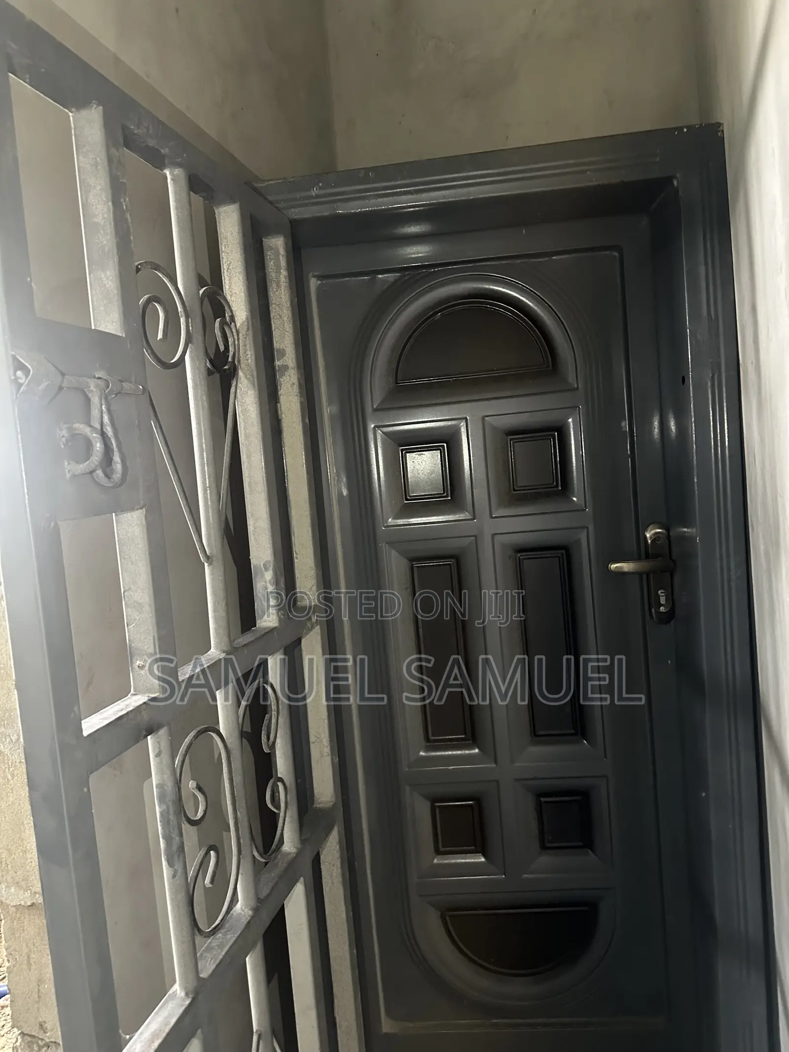 Iron Door With Protector
