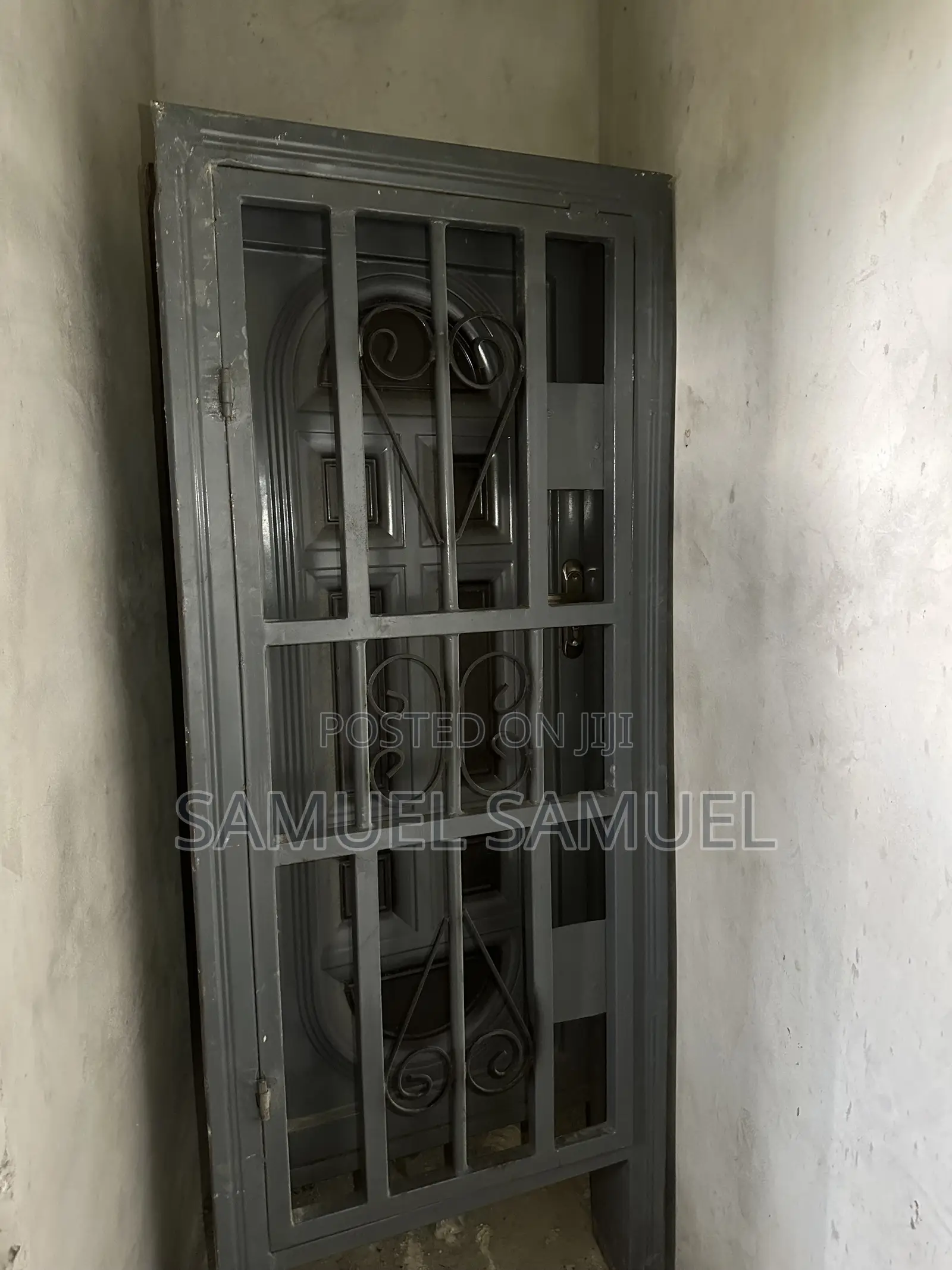 Iron Door With Protector