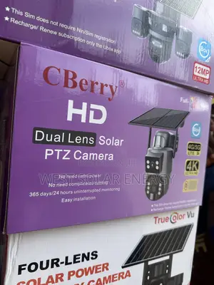 C-Berry HD Dual Lens Solar Camera