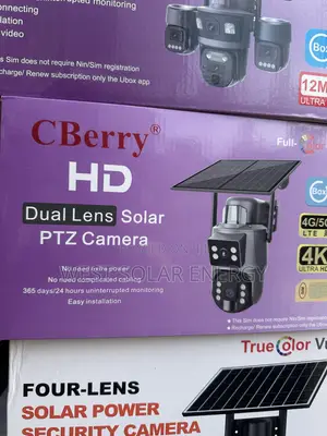 C-Berry HD Dual Lens Solar Camera