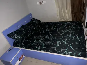 4x6 Bed Frame With Side Drawer Only (No Mattress)