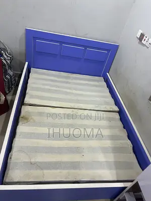 4x6 Bed Frame With Side Drawer Only (No Mattress)