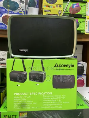 Ai-178 Plus 60w Super Deep Bass High Quality Sound 2 Antenna FM Radio