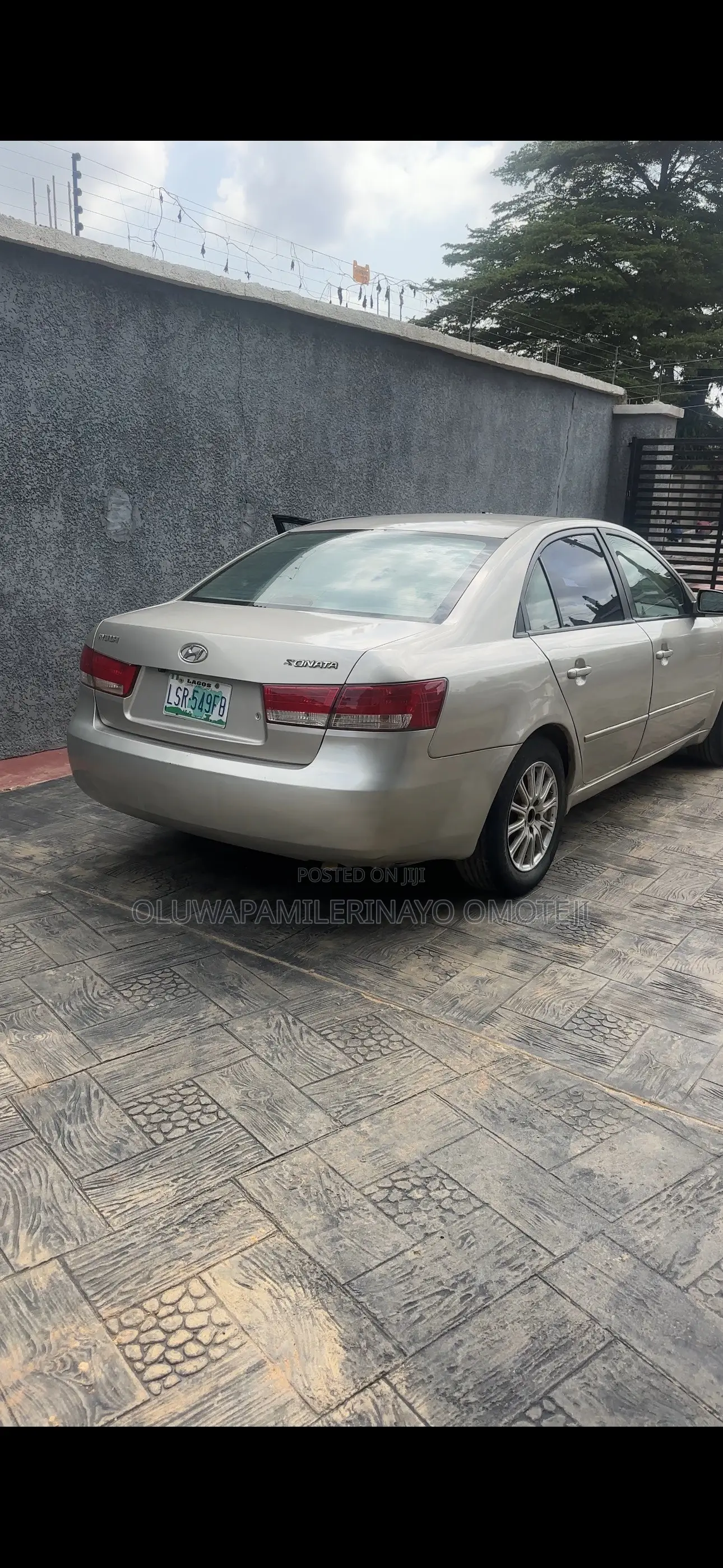 Hyundai Sonata 2008 Gold
