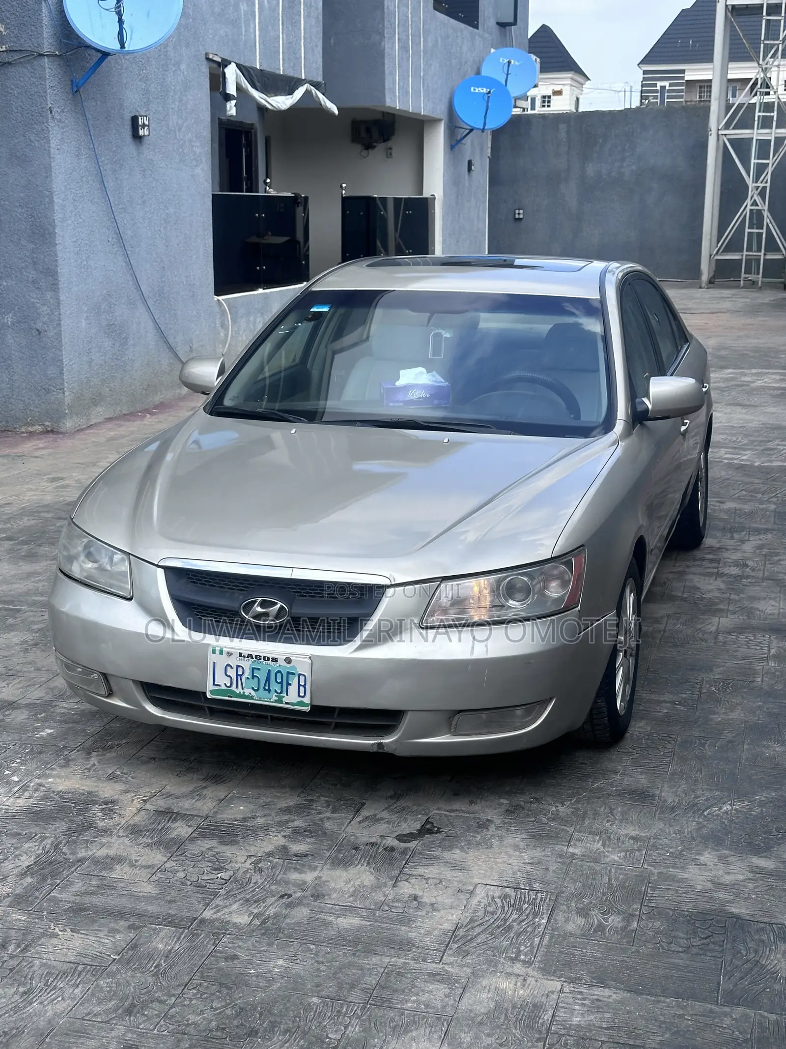 Hyundai Sonata 2008 Gold