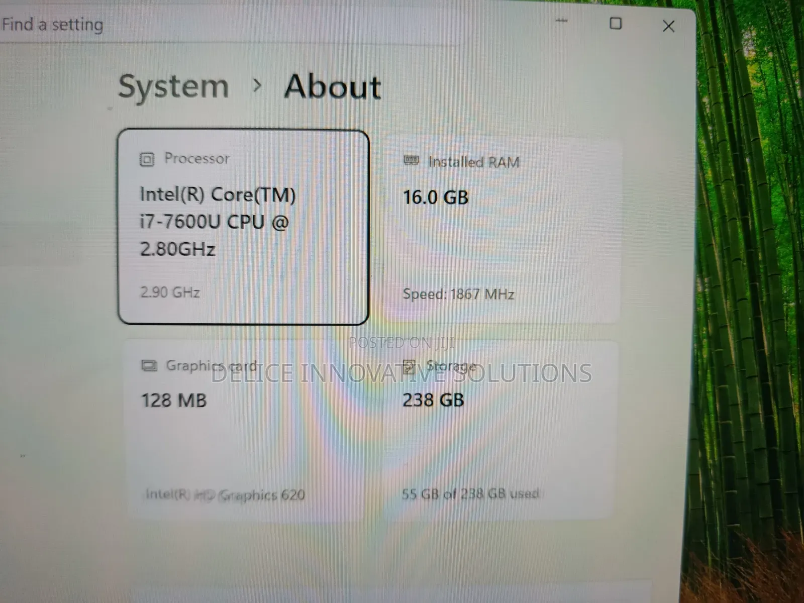 Laptop Dell Latitude 7389 16GB Intel Core i7 SSD 256GB
