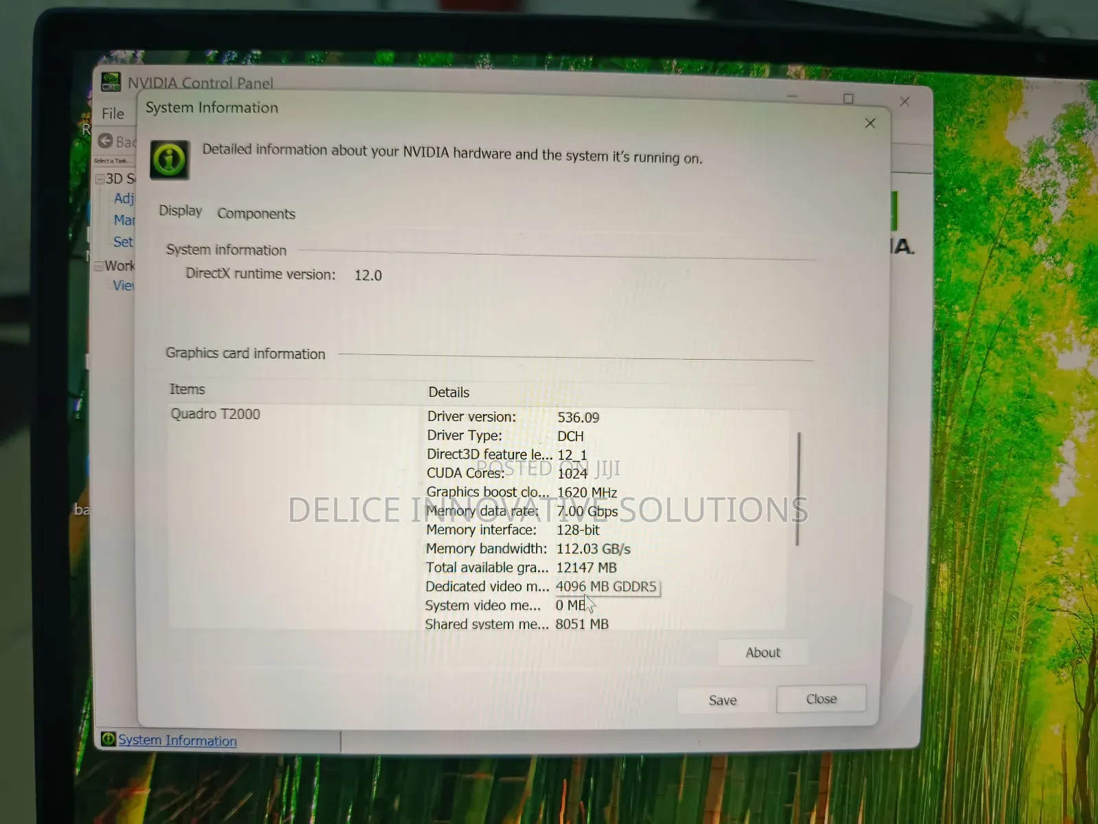 Laptop Dell Precision 5540 16GB Intel Core i7 SSD 512GB