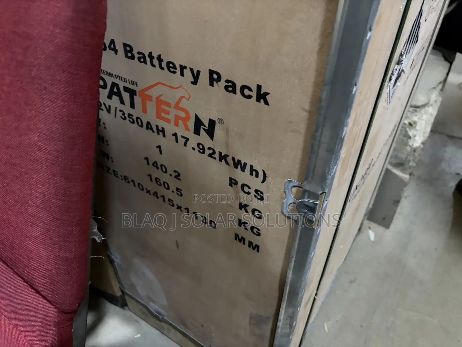 Pattern 17KWh Lithium Battery