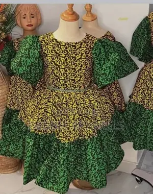 Ankara Kiddies Dress