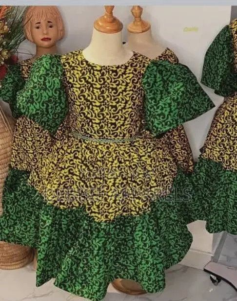 Ankara Kiddies Dress
