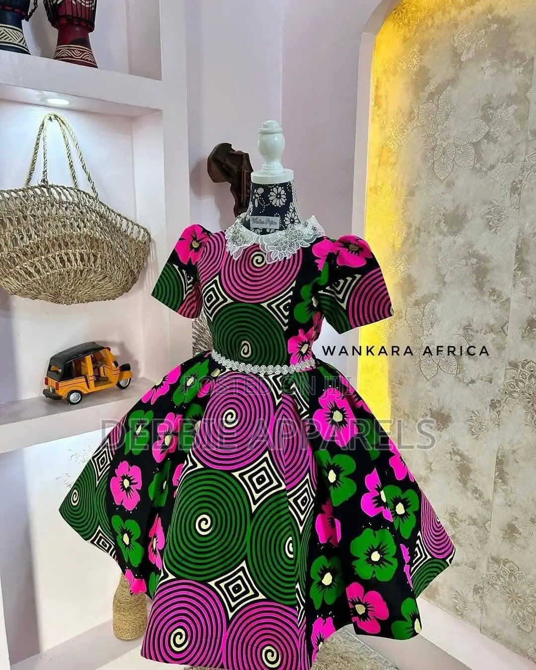 Ankara Kiddies Dress