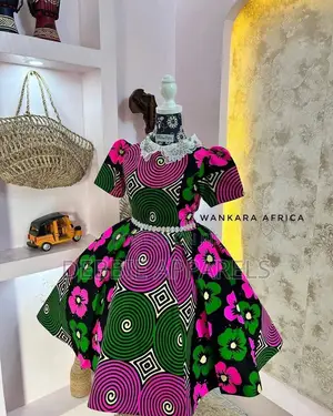 Ankara Kiddies Dress