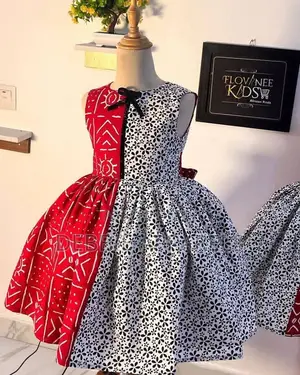 Ankara Kiddies Dress
