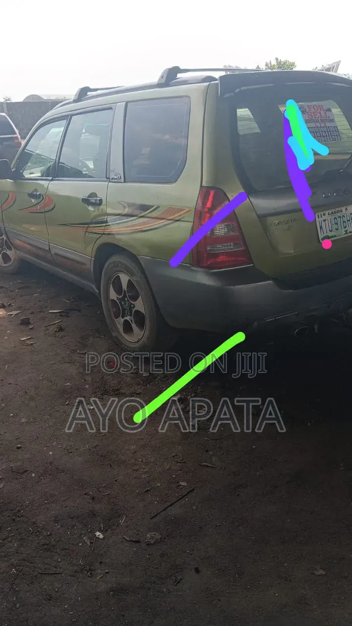 Subaru Outback 2007 Green