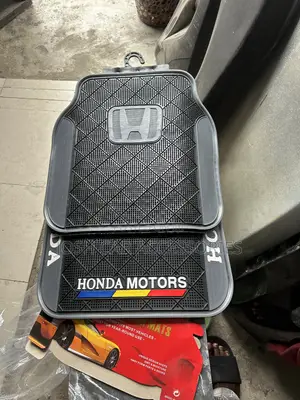 Universal Honda Rubber Mat Ash and Black