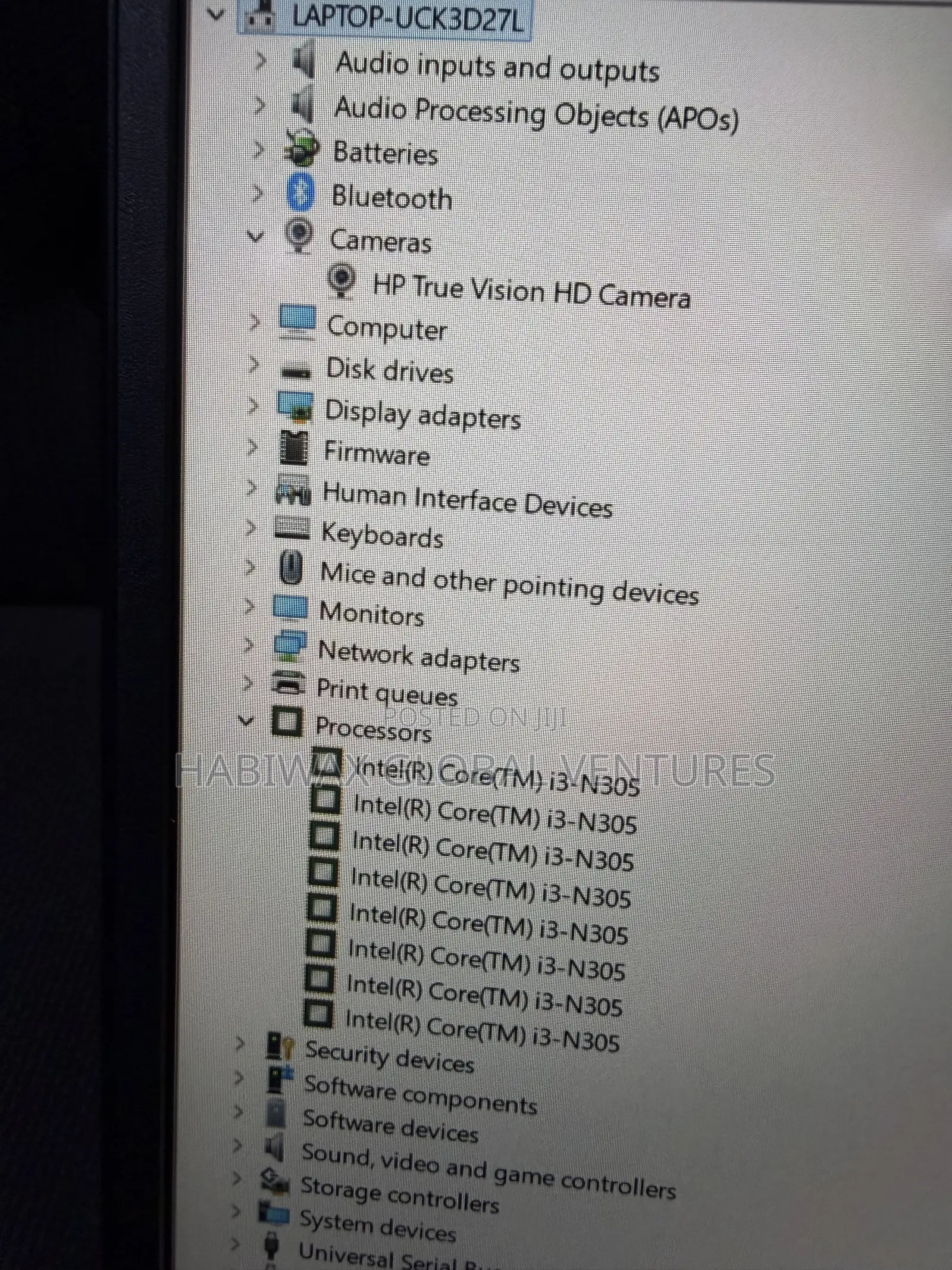 Laptop HP 15 8GB Intel Core i3 SSD 256GB