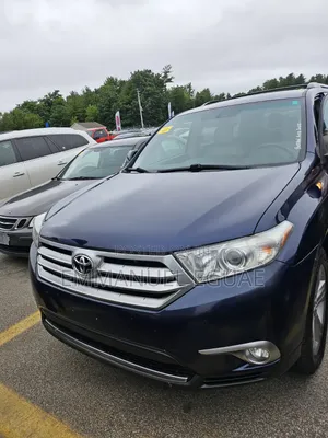 Toyota Highlander Limited 2012 Blue