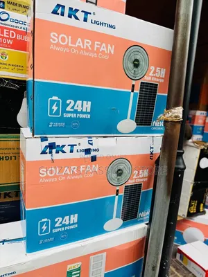 Akt Lighting Solar Fan,