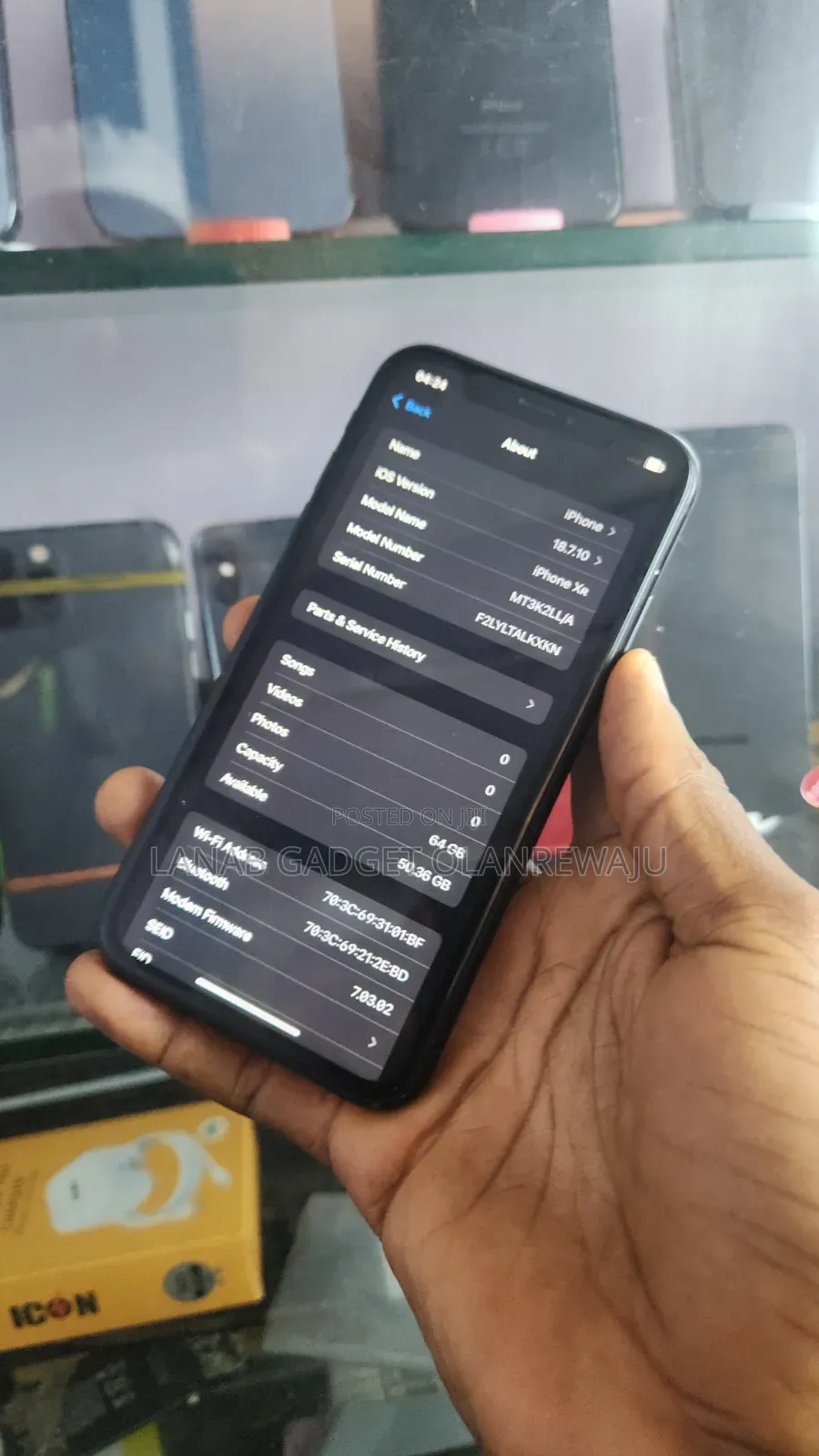 Apple iPhone XR 64 GB Black