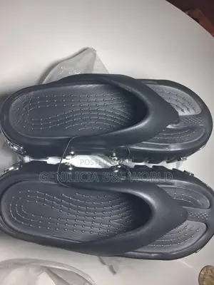 Balenciaga-Inspired Chunky Metal Platform Thong Sandals / Flip-Flops