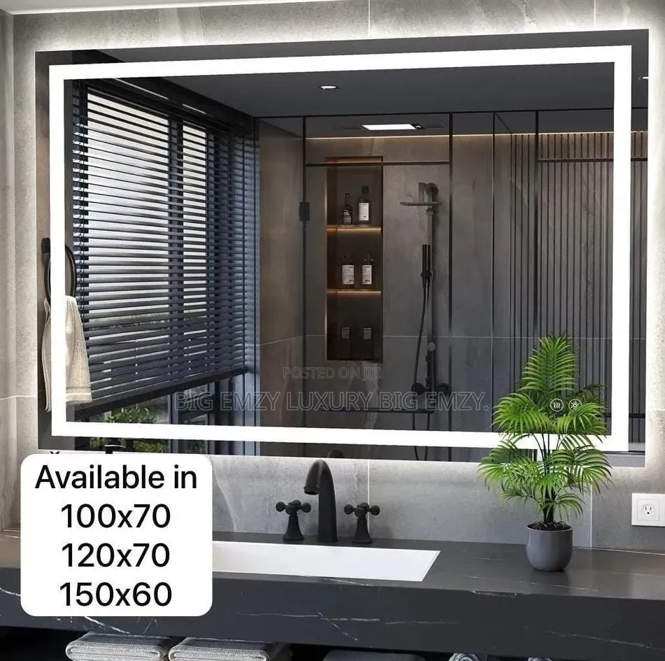 LED Illuminated Bathroom Mirror or Smart Vanity Mirror.