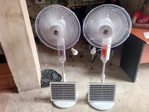 16 Inches Solar Fan With Bulb Head Light