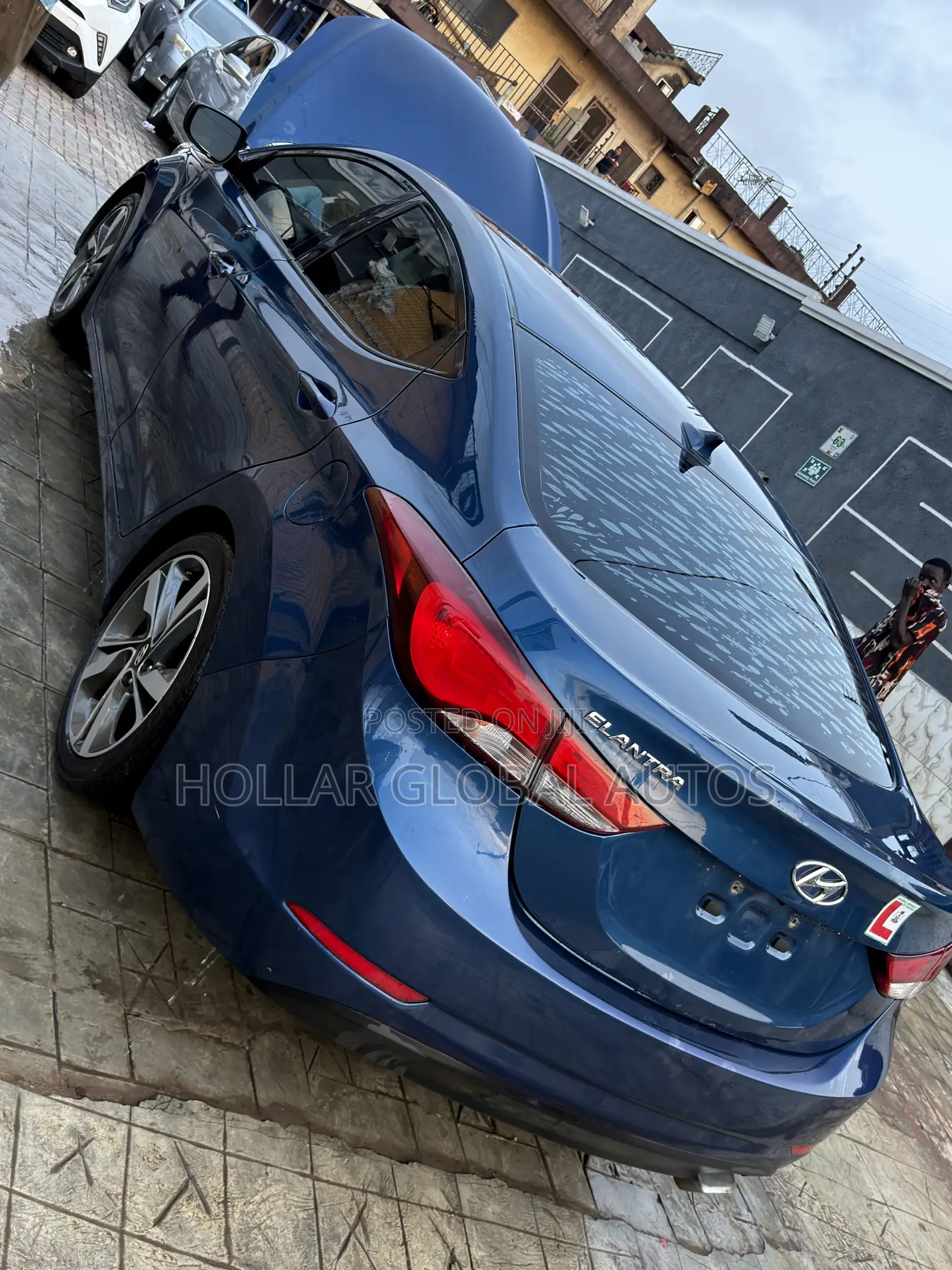 Hyundai Elantra 2015 Blue
