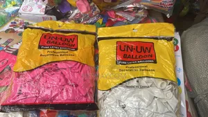 2 in 1 Unique Pure Latex Balloon (Pink&white)