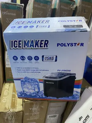 Polystar Ice Maker for Daily Use PV-JYIMZ6B 15KG