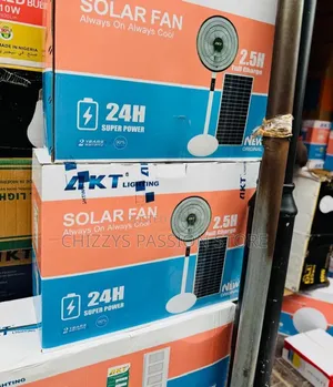 Akt Lighting Solar Fan,