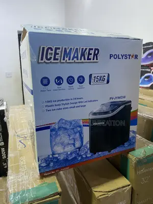 Polystar PV-JYIMZ6B 15KG Ice Maker for Drinks