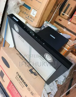 BOSCH 60X60cm Premium Luxury T-Shape Automatic Inverter Range Hood Etc