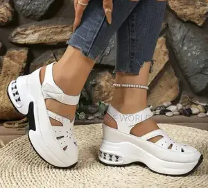 Stylish & Comfortable Women’s Chunky Wedge Platform Sandals