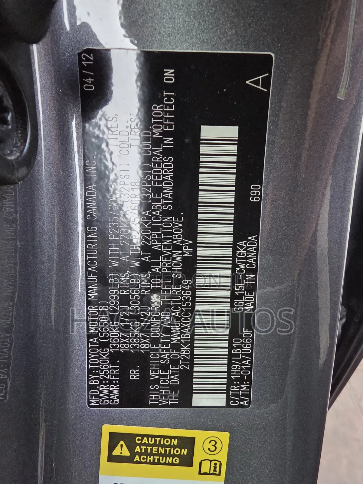 Lexus RX 2012 Gray