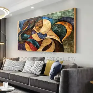 Rhythms of Connection – A Symphony of Abstract Forms
