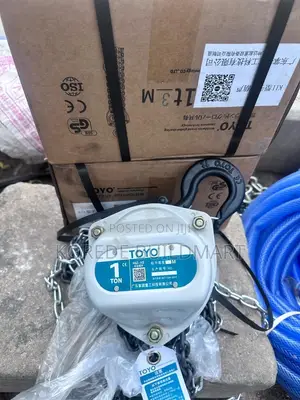 1 Ton Heavy-Duty Manual Chain Block Hoist