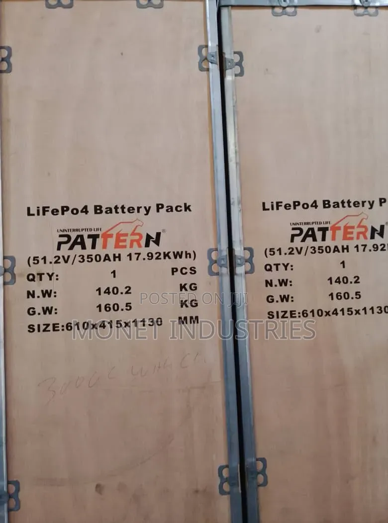 17.92kwh 51.2v Pattern Lithium Battery