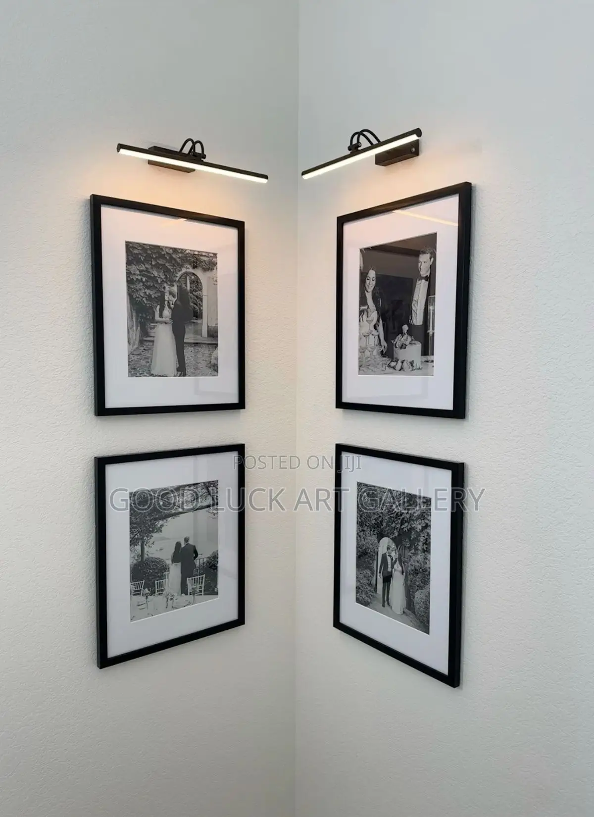 Elegant Paris-Themed Black and White Wall Art Collection