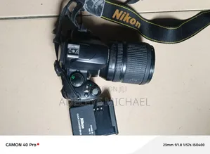 Nikon D40 Digital Camera With 18-55mm Lens Used One